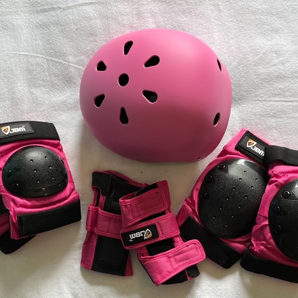 *NWOT* JBM Child/Adults Rider Gear Set Helmet, Knee/Elbow Pads/Wrist Guards - Picture 8 of 10